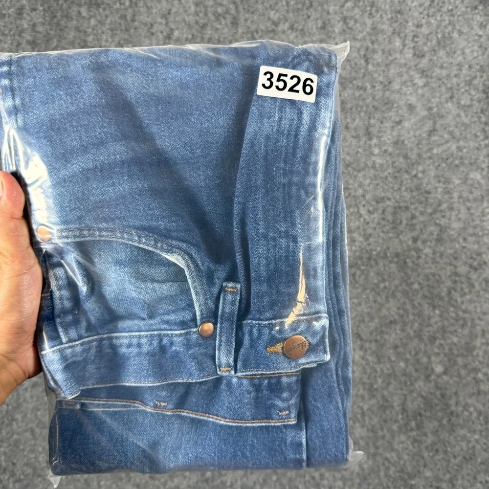 Wrangler Cowboy Cut Slim Fit Blue Jean Style 936PWD Bootcut Cowboy Denim 31x34